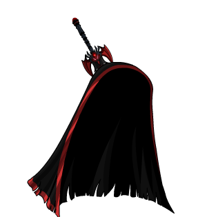 Doomfire Warrior Cape + Sword