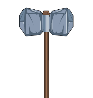 Rounded Stone Hammer