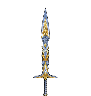 Silver Exalted Paladin Blade