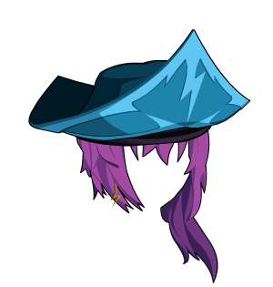 Lightning Pirate's Tricorn + Locks