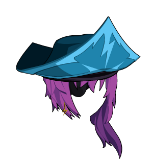 Lightning Pirate's Tricorn Locks + Eyepatch