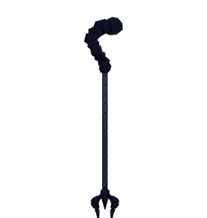 Midnight Sand Golem Staff