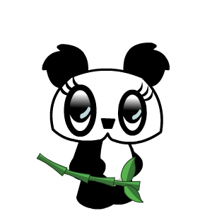 Panda and Bamboo