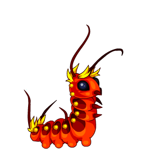 Epic Orange Caterpillar
