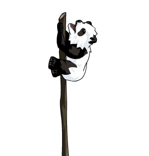 Panda on a Stick