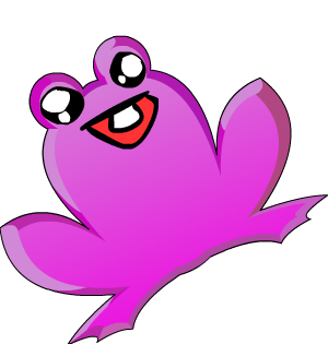 Strawberry Frog Cookie