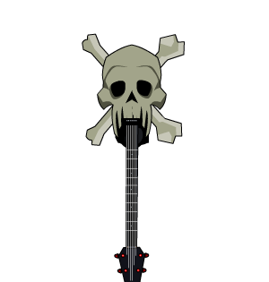 Undead Pirate Guitar