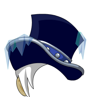 Icy Naval Top Hat